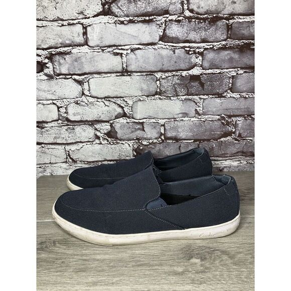 Cuater Tracer Navy Blue Canvas Fabric Slip On Casual Shoes Men’s Sz 13M US/47EU - Picture 15 of 16